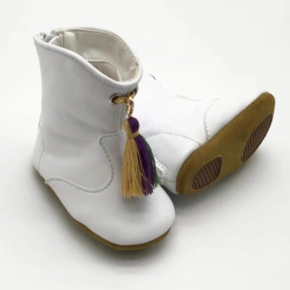 Mardi Gras Baby Majorette Boots